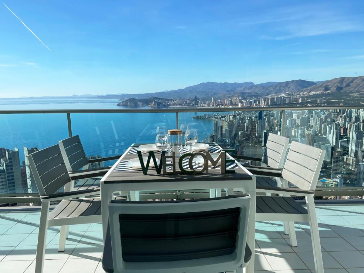 Skyline 41 Gran Lujo, Terraza Grande Y Vistas Al Mar - Planta 41 Apartment Benidorm Exterior photo