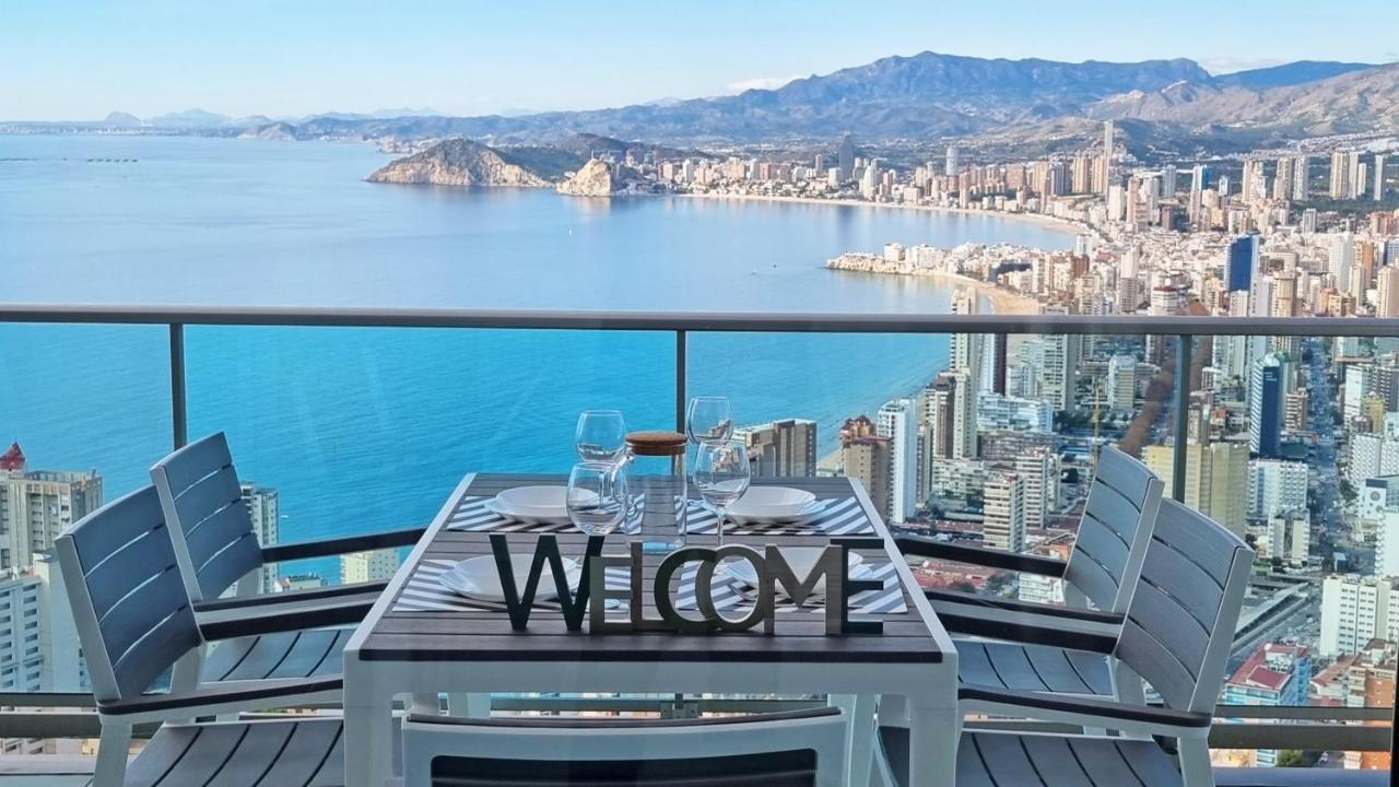 Skyline 41 Gran Lujo, Terraza Grande Y Vistas Al Mar - Planta 41 Apartment Benidorm Exterior photo
