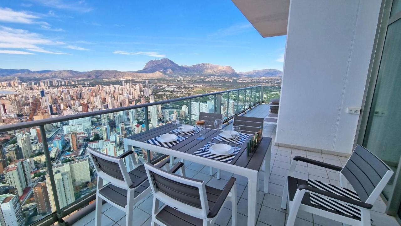 Skyline 41 Gran Lujo, Terraza Grande Y Vistas Al Mar - Planta 41 Apartment Benidorm Exterior photo